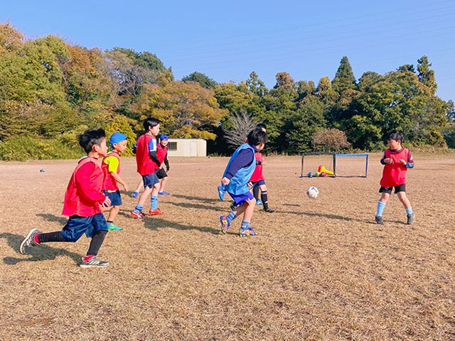 土浦市を中心に活動している「未経験者&初心者に特化したサッカースクール」